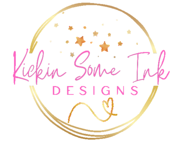 Kickin Some Ink Designs logo