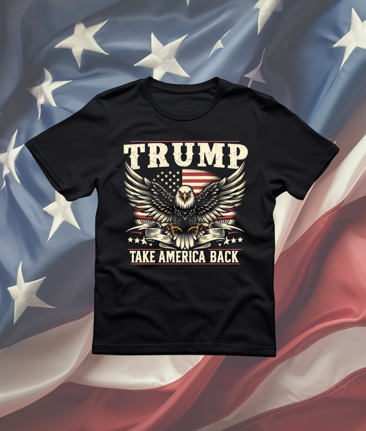 TRUMP Take America Back Patriotic Eagle