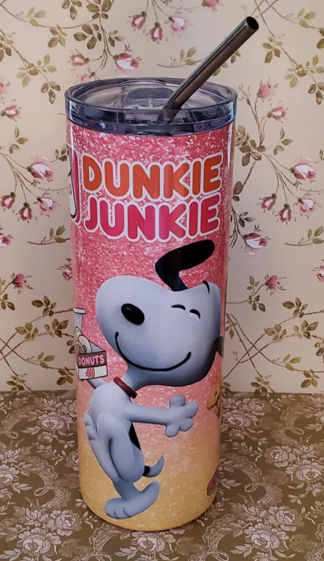 20 oz Dunkie Junkie Tumbler