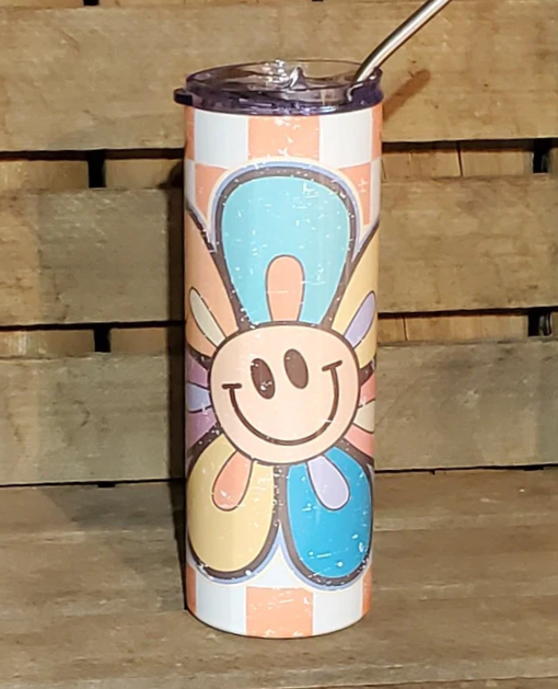 20 ounce Smiley Tumbler