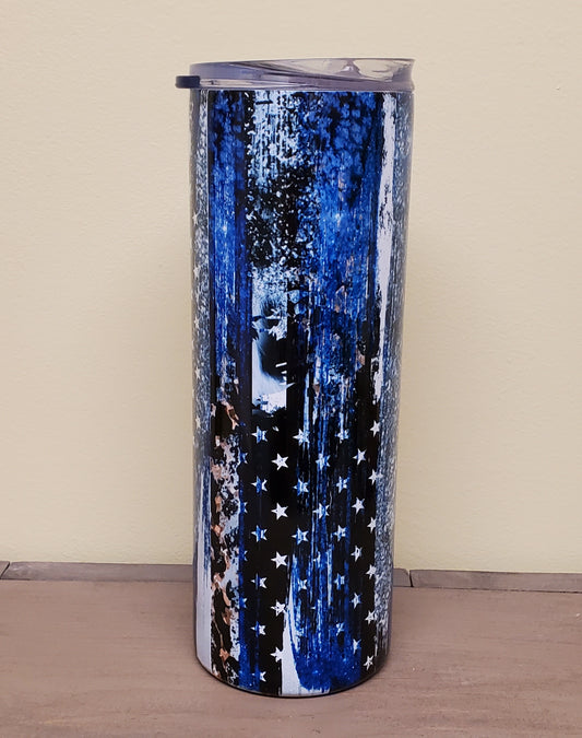 20 Ounce Tumbler Thin Blue Line